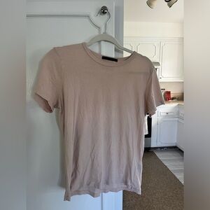 Jenni Kayne dusty pink t shirt L